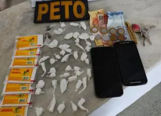 43ª CIPM prende trio por tráfico de drogas em Itamaraju