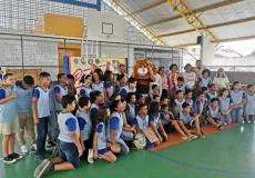 43ª CIPM realiza a formatura de alunos do PROERD das escolas municipais "Reitor" e CEI, em Itamaraju
