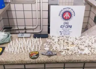 43ª CIPM  realiza prisão por tráfico de drogas, em Itamaraju