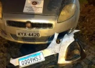 43ª CIPM recupera veículo roubado e localiza outro, também com restrição, que foi incendiado na tentativa de fuga, em Itamaraju