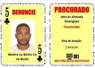 5 de Paus do Baralho do Crime da Bahia é preso em São Paulo