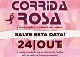 6ª Corrida Rosa terá apoio da prefeitura de Teixeira de Freitas