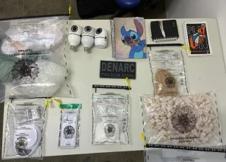 6 mil pedras de crack são apreendidas e dois são presos durante ação da Polícia Civil  em Itabuna