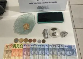 8° BPM apreende drogas no centro de Porto Seguro