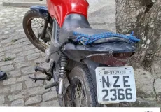 87ª CIPM apreende moto com adulteração nos sinais identificadores em Teixeira de Freitas