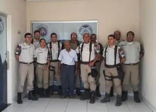 87ª CIPM recepciona o Senhor Osair Nascimento representando a classe de professores da Cidade de Teixeira de Freitas