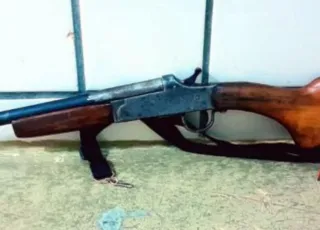 89ª CIPM apreende arma de fogo em Taquarinha, interior de Mucuri