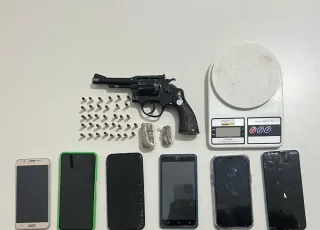 89ª CIPM apreende arma, drogas e munições durante ação em Posto da Mata, distrito de Nova Viçosa