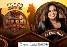 A Baronesa vem aí! Klessinha é a nova atração da Festa do Vaqueiro de Ibirapuã