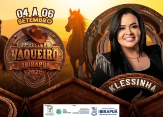 A Baronesa vem aí! Klessinha é a nova atração da Festa do Vaqueiro de Ibirapuã