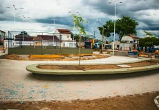 A Construção da Praça do Santa Rita está em sua fase final; Confira os detalhes