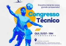 A Largada Foi Dada! Congresso Técnico  marca o início do campeonato municipal  2025 de  Teixeira de Freitas
