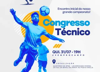A Largada Foi Dada! Congresso Técnico  marca o início do campeonato municipal  2025 de  Teixeira de Freitas