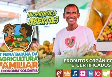 Aberta seleção de organizações produtivas para representar os Territórios de Identidade na 17ª Feira Baiana da Agricultura Familiar