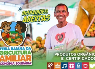 Aberta seleção de organizações produtivas para representar os Territórios de Identidade na 17ª Feira Baiana da Agricultura Familiar