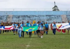 Abertura oficial do Campeonato Municipal de Futebol ocorreu no sábado (02), em Teixeira de Freitas