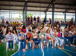 Ação de saúde bucal atende mais de 200 alunos em escola do município de Prado