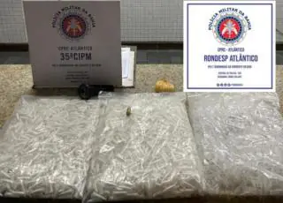 Ação integrada apreende R$ 16 mil em pinos de cocaína