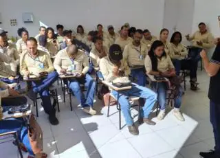 ACE’s recebem treinamento para realizar trabalho com tablet’s