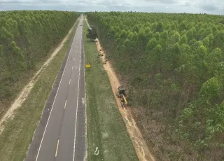 Aceiros ajudam a proteger florestas da propagação de incêndios na Bahia e no Espírito Santo