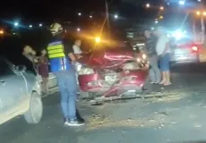 Acidente com colisão frontal é registrado na BA-489, entre Itamaraju e Prado