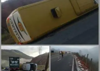 Acidente com ônibus mata uma pessoa e fere 10 na BR-381