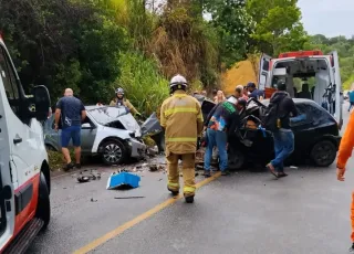 Acidente com duas vítimas fatais é registrado na BA-489 entre Itamaraju e Prado
