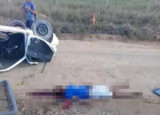 Acidente deixa um morto e três feridos próximo a Porto Seguro