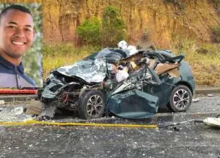 Colisão entre carro e carreta deixa vítima fatal na “Curva da Tarifa”