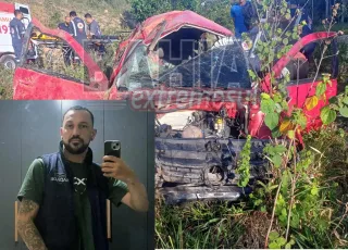 Motorista morre após perder o controle na BR-101; quatro ocupantes foram socorridos em estado grave