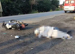 Acidente na BR-367 em Eunápolis resulta na morte de mototaxista