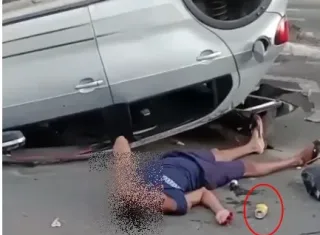 Acidente na Getúlio Vargas serve de alerta para imprudência no trânsito