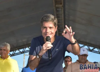 ACM Neto participa de inaugurações em Posto da Mata, critica segurança pública e reforça agenda no extremo sul da Bahia