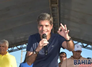 ACM Neto participa de inaugurações em Posto da Mata, critica segurança pública e reforça agenda no extremo sul da Bahia