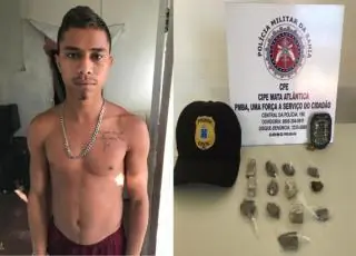Acusado de tráfico é preso na Operação Conjunto da Polícia Civil e CAEMA em Caravelas