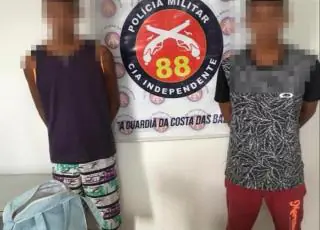 Adolescentes são conduzidos com drogas em Caravelas