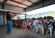AEPETI levou conscientização sobre combate do trabalho infantil a escola de Teixeira de Freitas