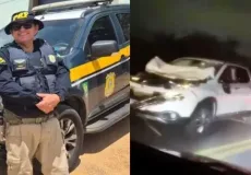 Agente da PRF é vítima fatal de atropelamento enquanto retirava animais da pista