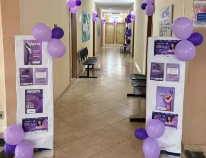 Agosto Lilás mobiliza equipamentos da Assistência Social de Mucuri em campanha de conscientização pelo fim da violência contra a mulher