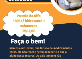 Ajuda- Guarda municipal faz campanha para comprar medicamentos para o filho que sofre com convulsões