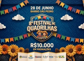 Alcobaça abre inscrições para o 8º Festival de Quadrilhas Juninas 2026