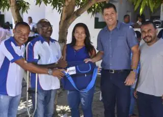 Alcobaça entrega uniformes e equipamentos de proteção individual para agentes de saúde e de endemias