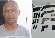 Alcobaça. Polícia Civil prende acusado de violência doméstica e apreende armas de fogo.