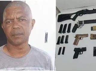 Alcobaça. Polícia Civil prende acusado de violência doméstica e apreende armas de fogo.