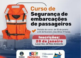 Alcobaça –Prorrogadas as inscrições para o Curso de Segurança de Embarcações de Passageiros 