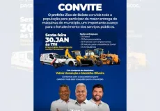 Alcobaça realiza a maior entrega de máquinas e veículos da história do município