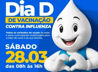 Alcobaça realiza Dia D de Vacinação contra a Influenza no sábado (28)