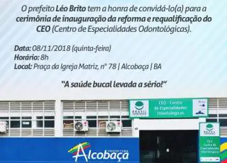 Alcobaça vai inaugurar reformas e requalificação do Centro de Especialidades Odontológicas (CEO)