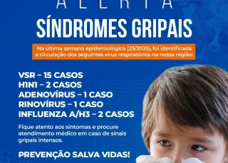 Alerta da saúde: Ibirapuã observa crescimento de síndromes respiratórias e indica prevenção