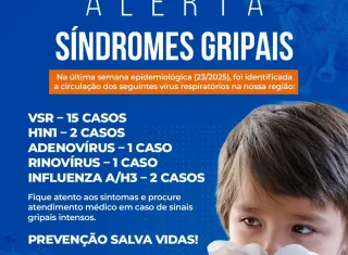 Alerta da saúde: Ibirapuã observa crescimento de síndromes respiratórias e indica prevenção